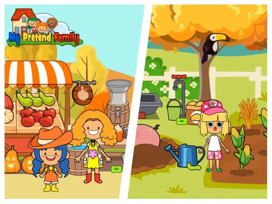 Ảnh chụp màn hình của My Pretend Home & Family iPad 