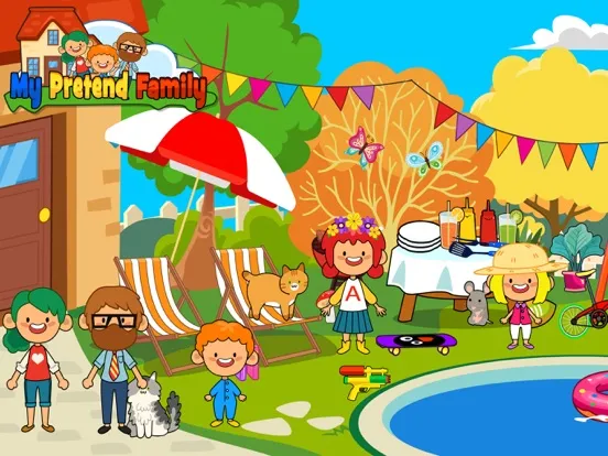 Ảnh chụp màn hình của My Pretend Home & Family iPad 