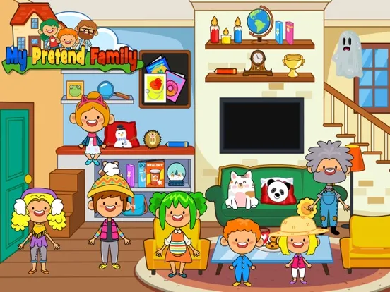 Ảnh chụp màn hình của My Pretend Home & Family iPad 