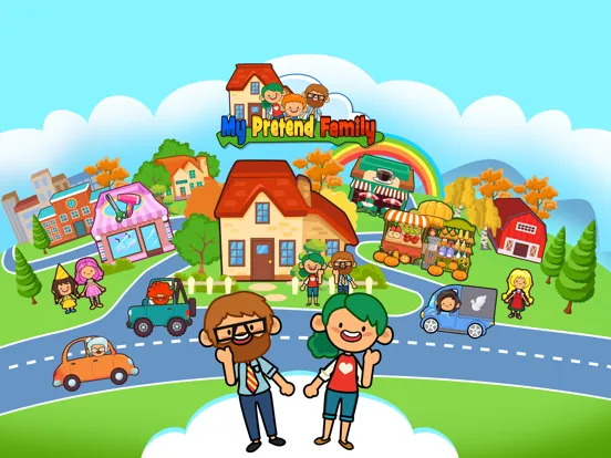 Ảnh chụp màn hình của My Pretend Home & Family iPad 