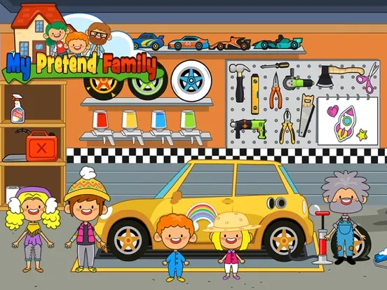 Ảnh chụp màn hình của My Pretend Home & Family iPad 