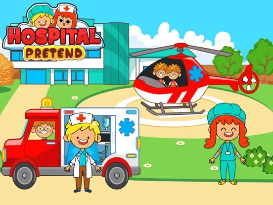 Capturas de pantalla de My Pretend Hospital iPad 