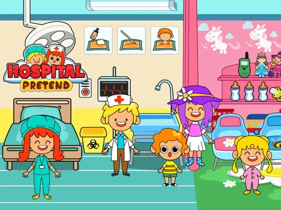 Capturas de pantalla de My Pretend Hospital iPad 