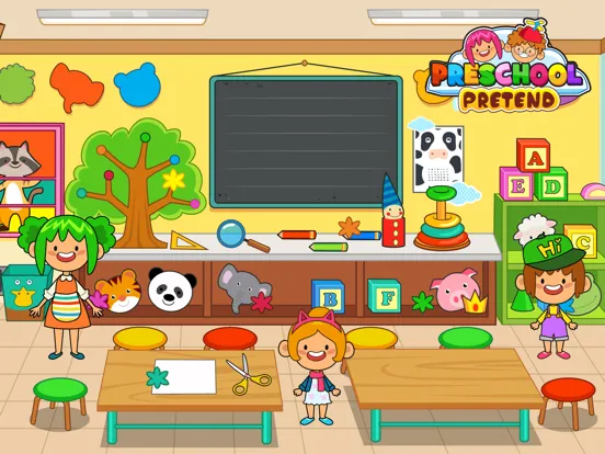 My Pretend Preschool & Kinder iPad  Screenshots