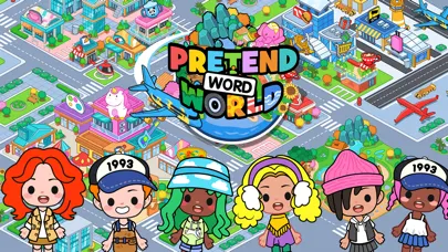 Tangkapan layar My Pretend World Town & Family