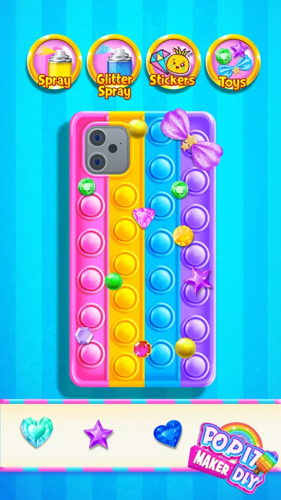 Pop It 3D Fidget Toy Maker Screenshots