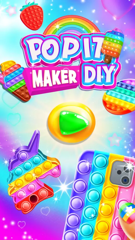 Pop It 3D Fidget Toy Maker Screenshots