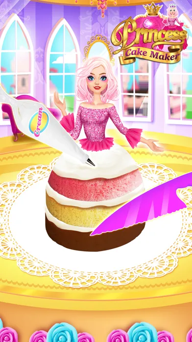 صور Rainbow Princess Cake Maker