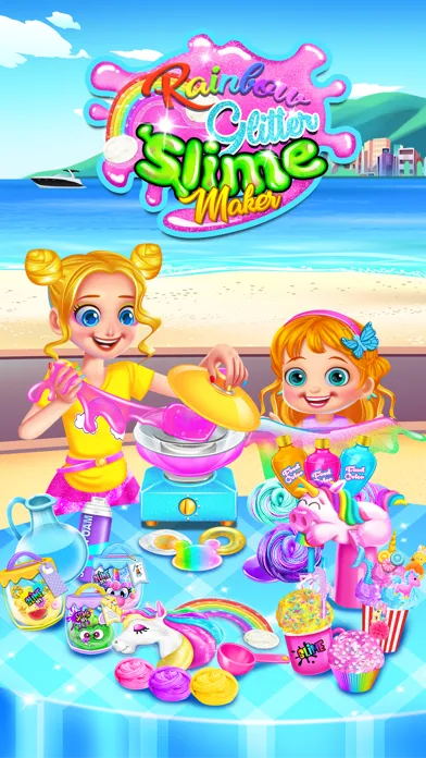 Rainbow Glitter Slime Maker سکرین شاٹس