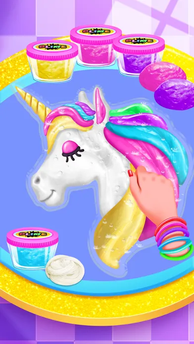 Rainbow Glitter Slime Maker سکرین شاٹس