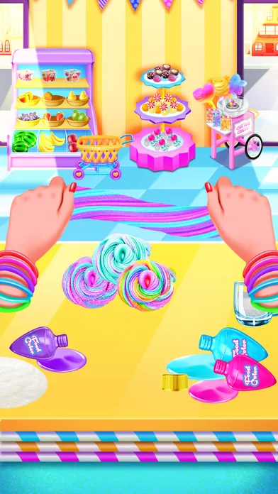Rainbow Glitter Slime Maker سکرین شاٹس