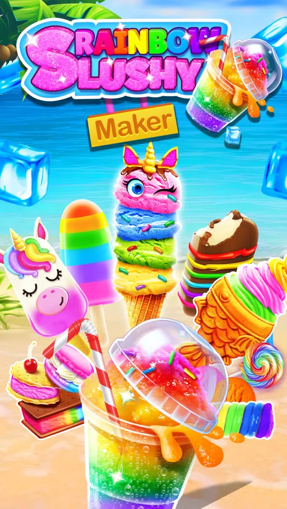 Captures d'écran de Rainbow Frozen Slushy Truck