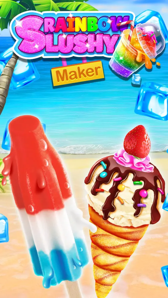Captures d'écran de Rainbow Frozen Slushy Truck