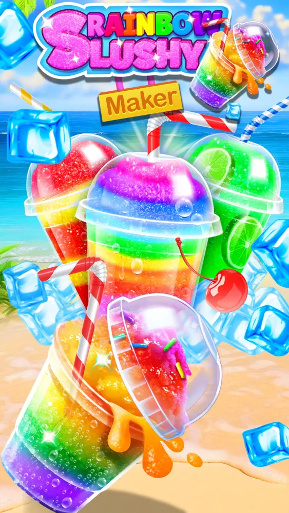 Captures d'écran de Rainbow Frozen Slushy Truck