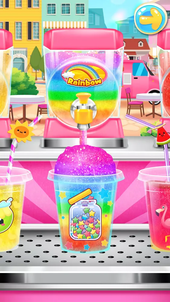 Captures d'écran de Rainbow Frozen Slushy Truck