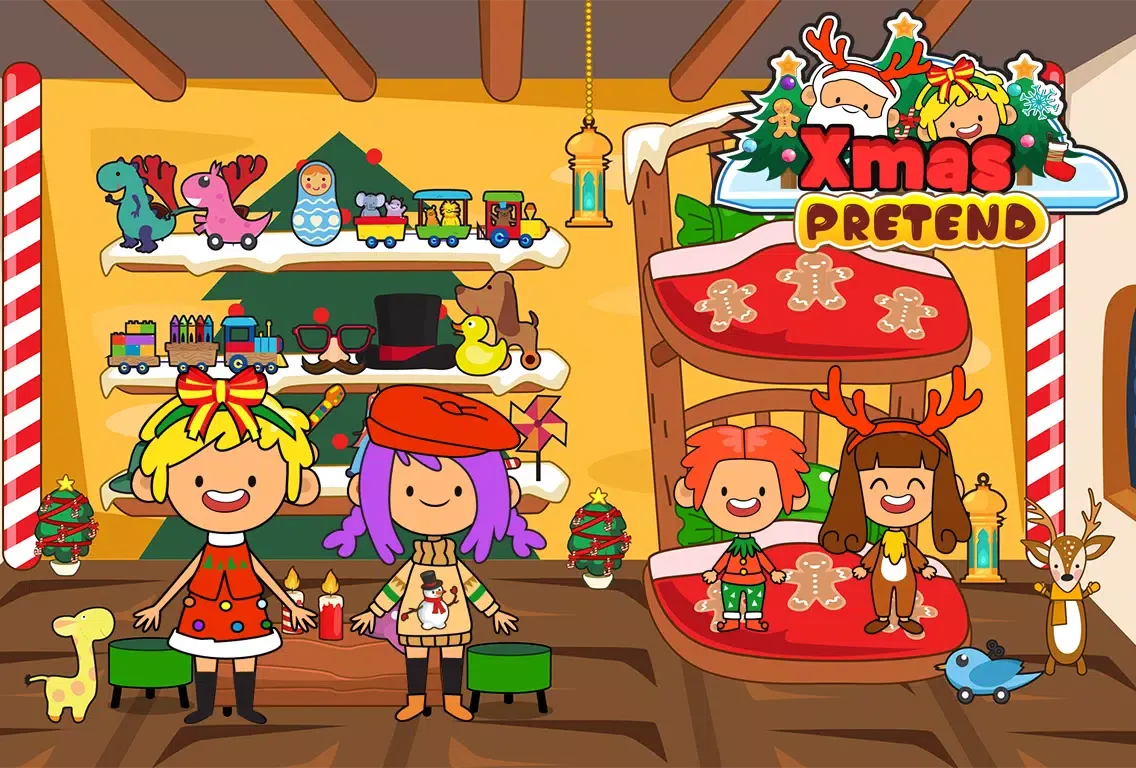 ภาพหน้าจอของ My Pretend Christmas & Holiday