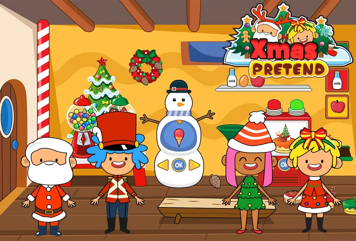 ภาพหน้าจอของ My Pretend Christmas & Holiday