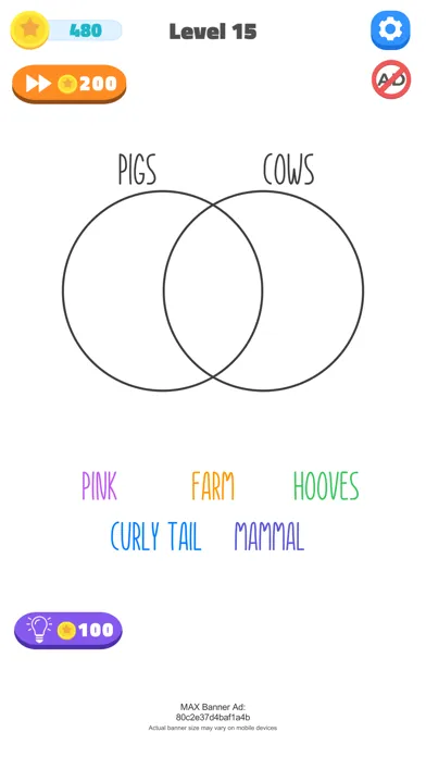ภาพหน้าจอของ That's so Venn