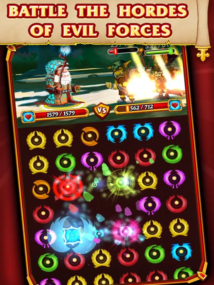 Kingdom Come - Puzzle Quest iPad  سکرین شاٹس