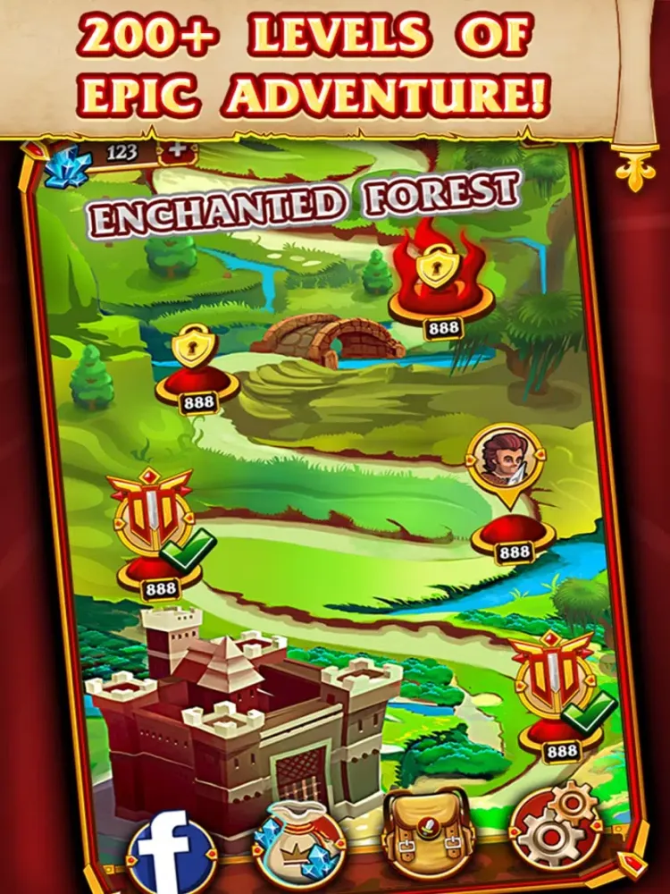 Kingdom Come - Puzzle Quest iPad  سکرین شاٹس