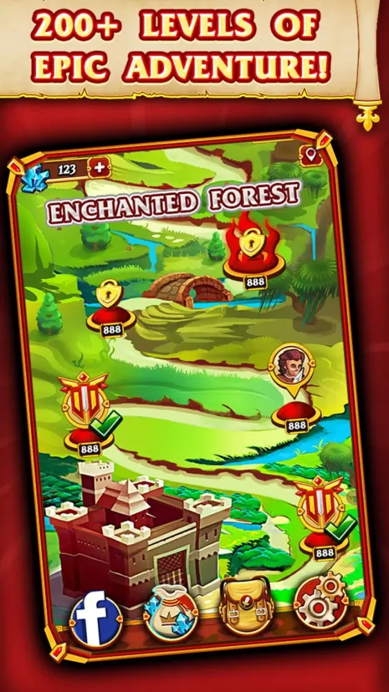 Kingdom Come - Puzzle Quest سکرین شاٹس