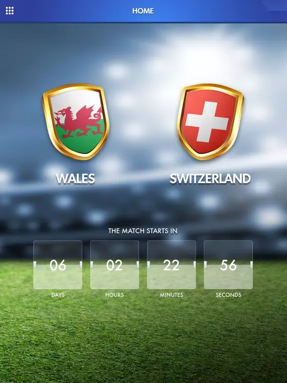 ภาพหน้าจอของ Euro 2021 - Live football iPad 