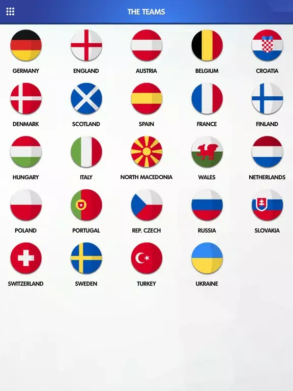 ภาพหน้าจอของ Euro 2021 - Live football iPad 