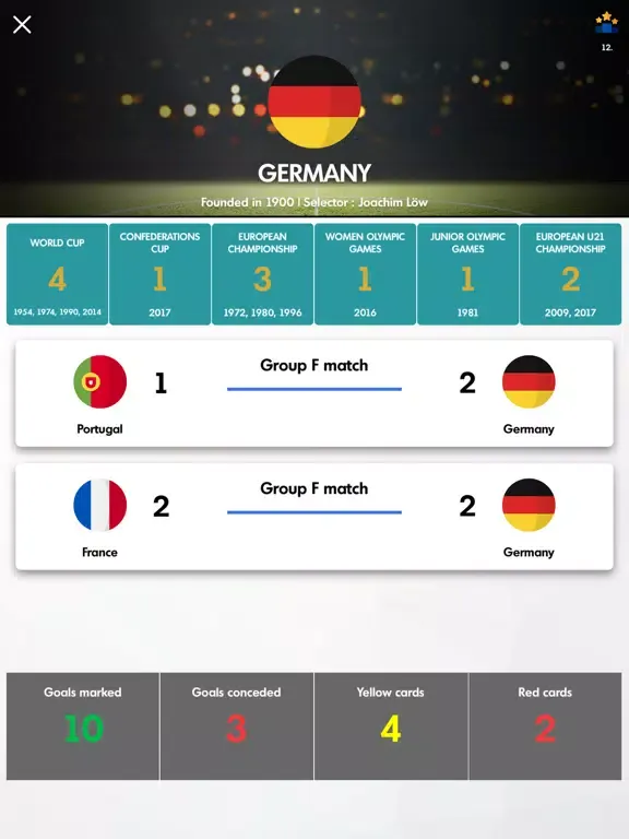 ภาพหน้าจอของ Euro 2021 - Live football iPad 