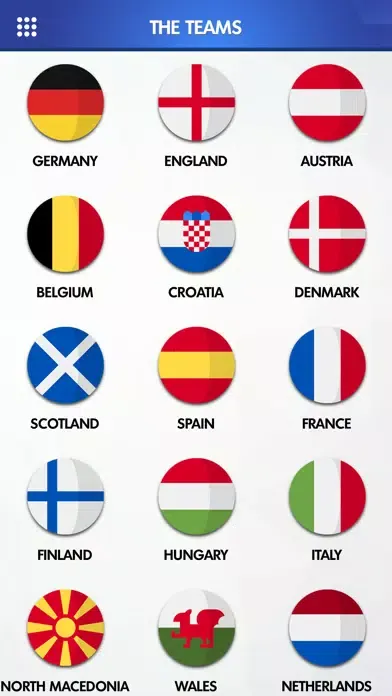 ภาพหน้าจอของ Euro 2021 - Live football