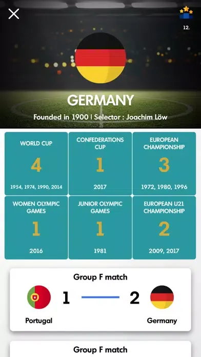 ภาพหน้าจอของ Euro 2021 - Live football