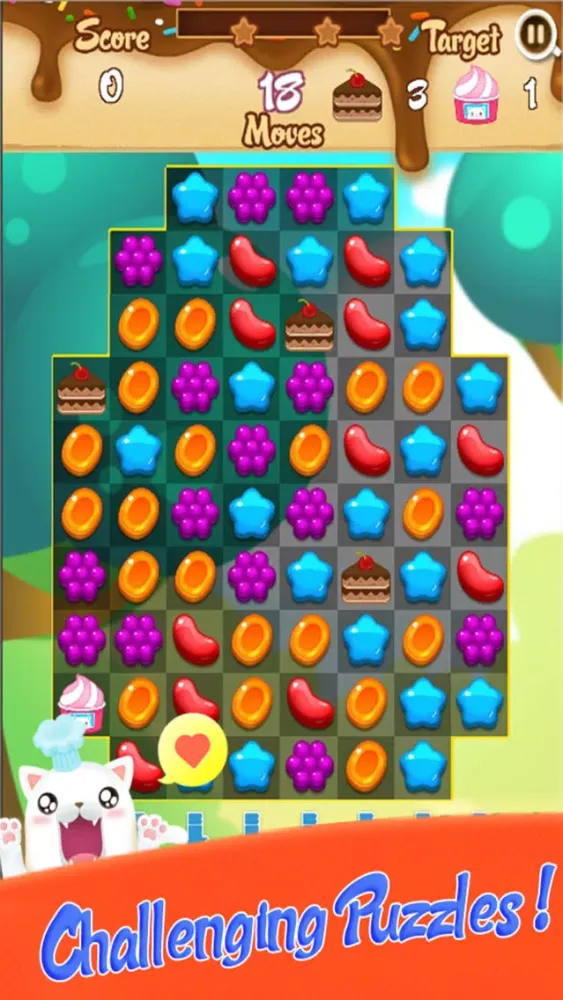 Sweet Garden Match 3 Screenshots