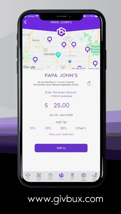 GivBux سکرین شاٹس