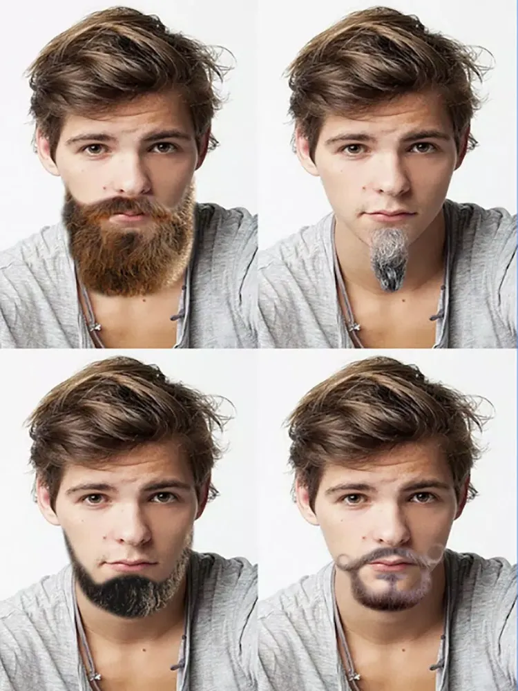 Beard Photo Booth & Mustache Camera HD Montage iPad  Screenshots