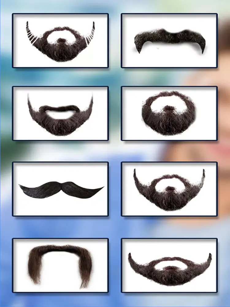 Beard Photo Booth & Mustache Camera HD Montage iPad  Screenshots