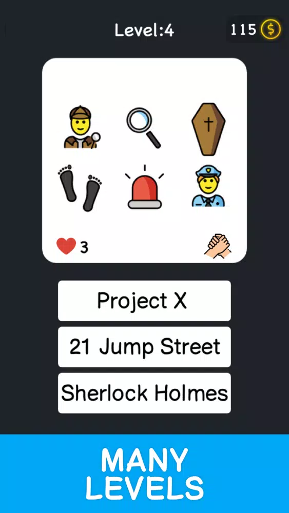 Capturas de pantalla de Guess the Movie - Emoji Quiz