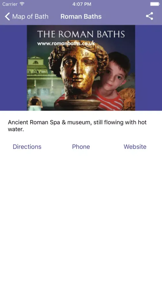Captures d'écran de Bath Sussed Out Tourist Map