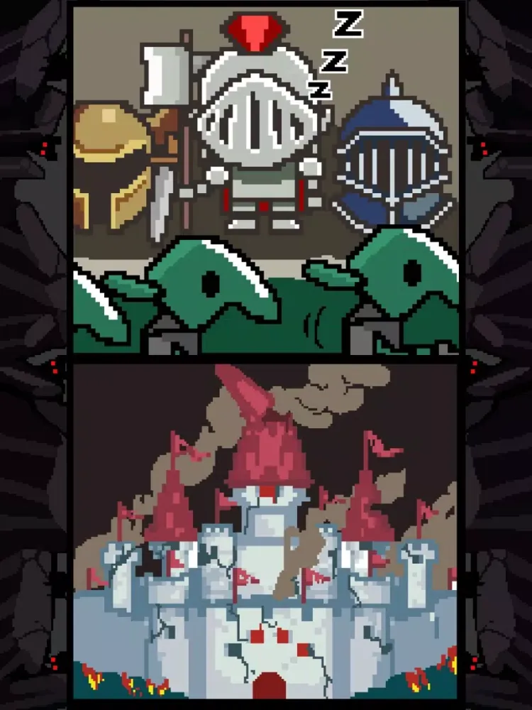 Capturas de tela do Tap Tap Knight iPad 