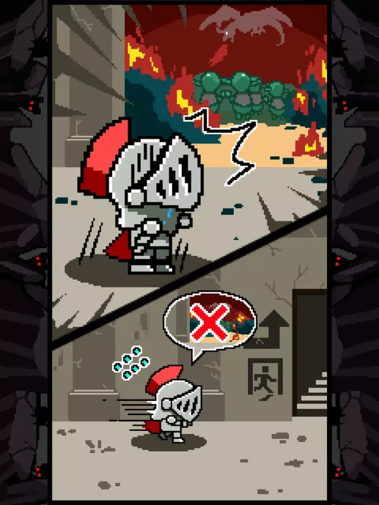 Capturas de tela do Tap Tap Knight iPad 