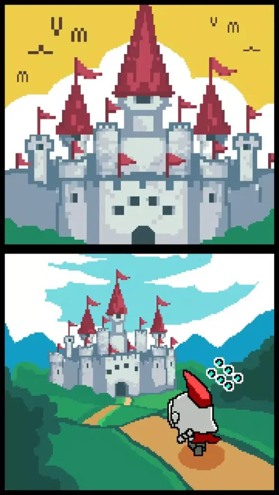 Capturas de tela do Tap Tap Knight