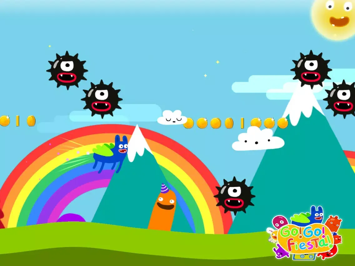 Tangkapan layar Go Go Fiesta Run iPad 