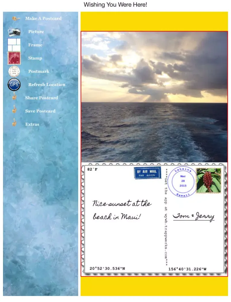 Capturas de pantalla de Wishing You Were Here iPad 