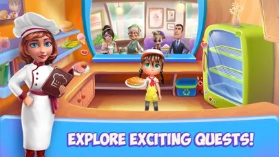 Capturas de tela do Cafe:Cooking Tale