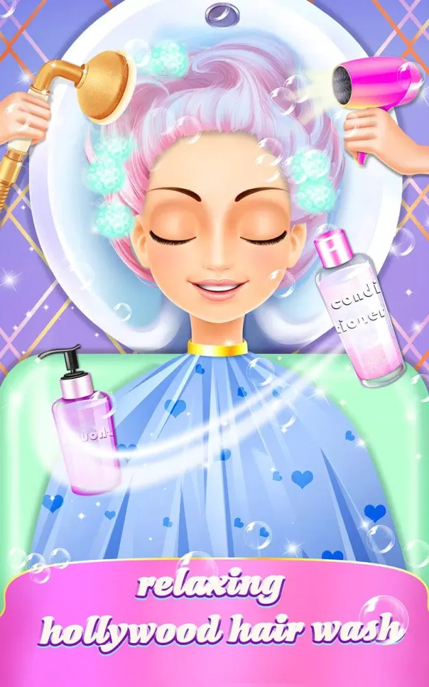 Скриншоты Hollywood Star Hairstylist
