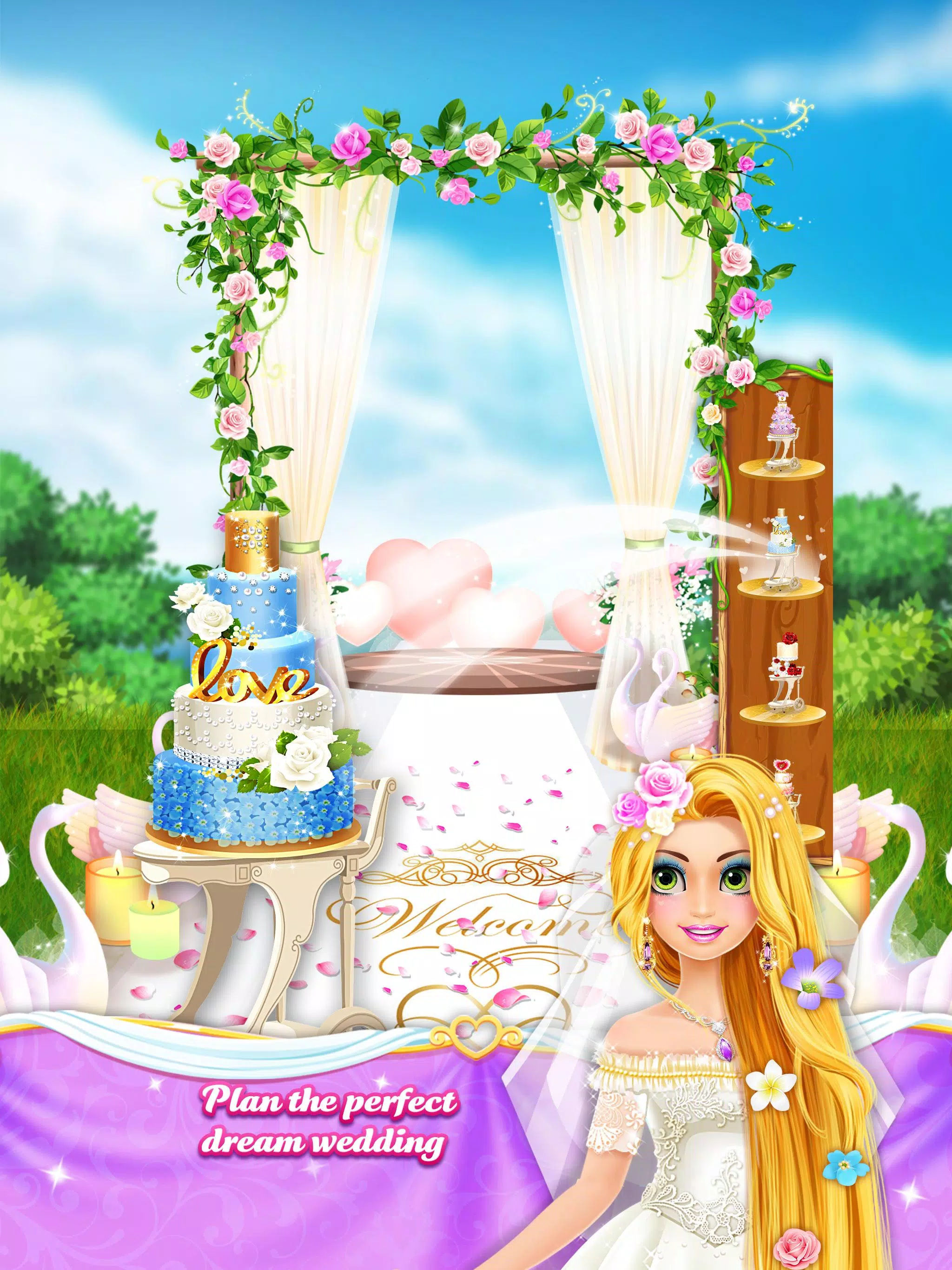 Long Hair Princess Wedding Screenshots