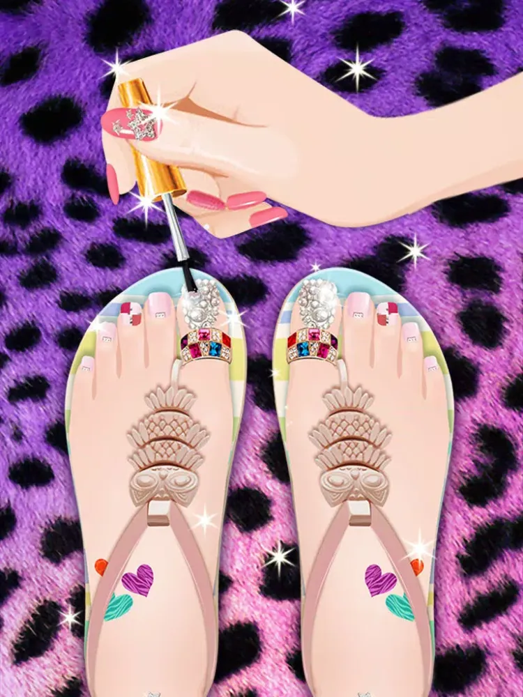 Nail Salon - Girls Games iPad 應用截圖