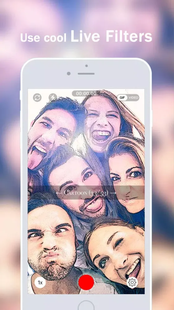 GIFme - Create loops gifs and video with beautiful filters for Instagram and Whatsapp スクリーンショット