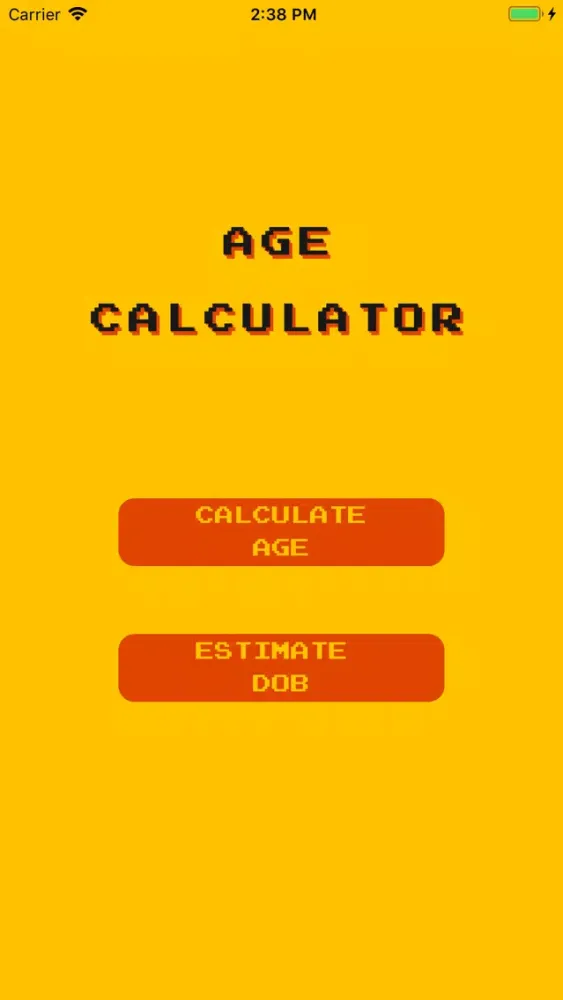 ภาพหน้าจอของ Age Calculator by Bearlytics