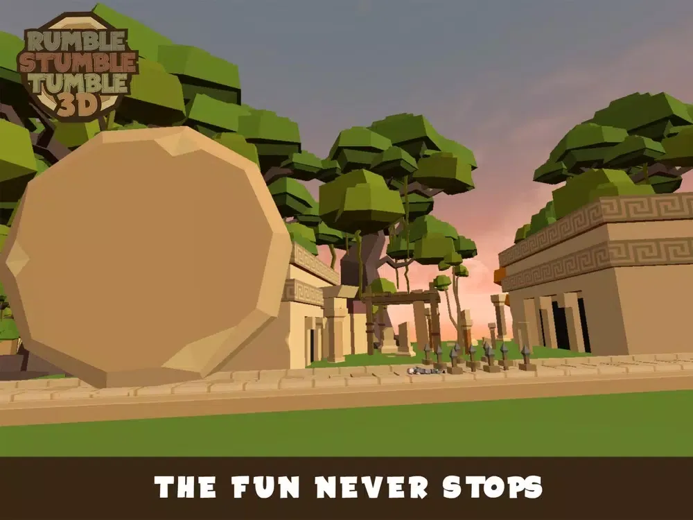 Rumble Tumble Stumble 3D iPad  Screenshots