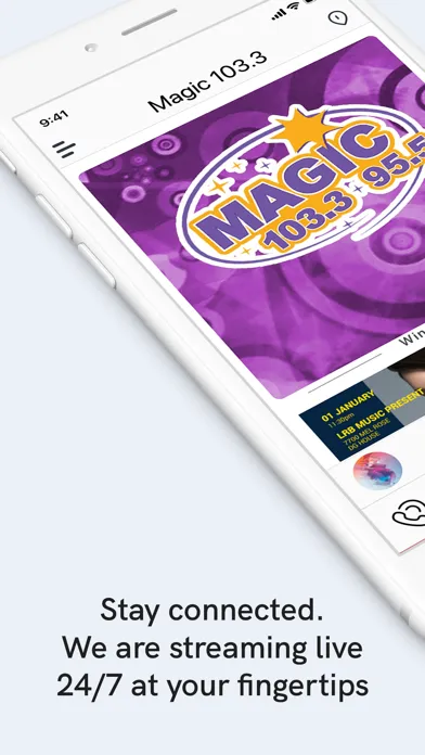 Ảnh chụp màn hình của Magic 103.3