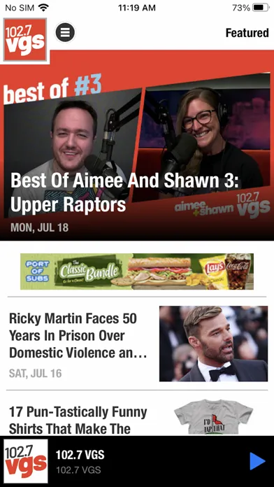 102.7 VGS Screenshots